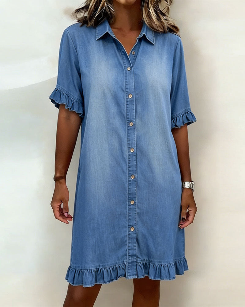VEXA® | Vestido cómodo con pliegues favorecedores – Estilo y comodidad para cualquier ocasión