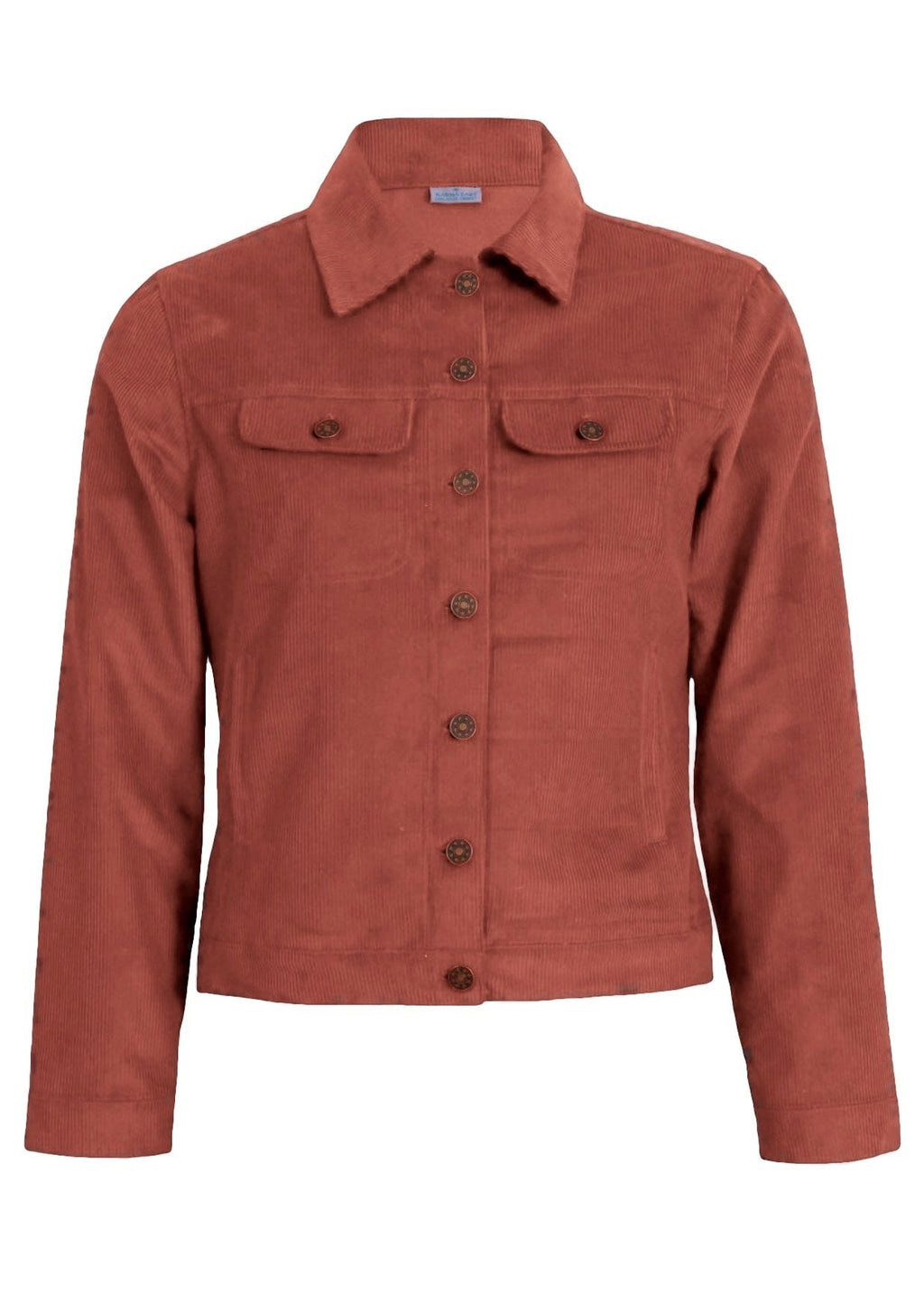 Chaqueta de pana y denim