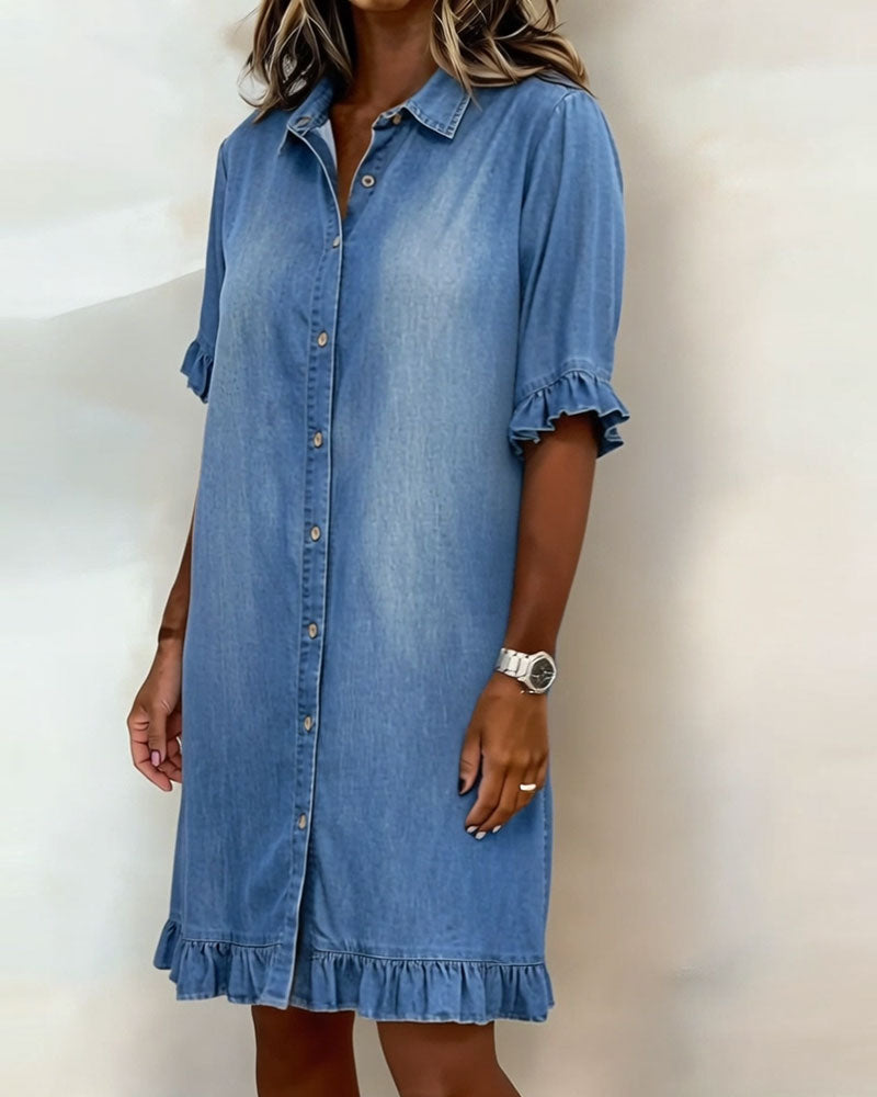 VEXA® | Vestido cómodo con pliegues favorecedores – Estilo y comodidad para cualquier ocasión