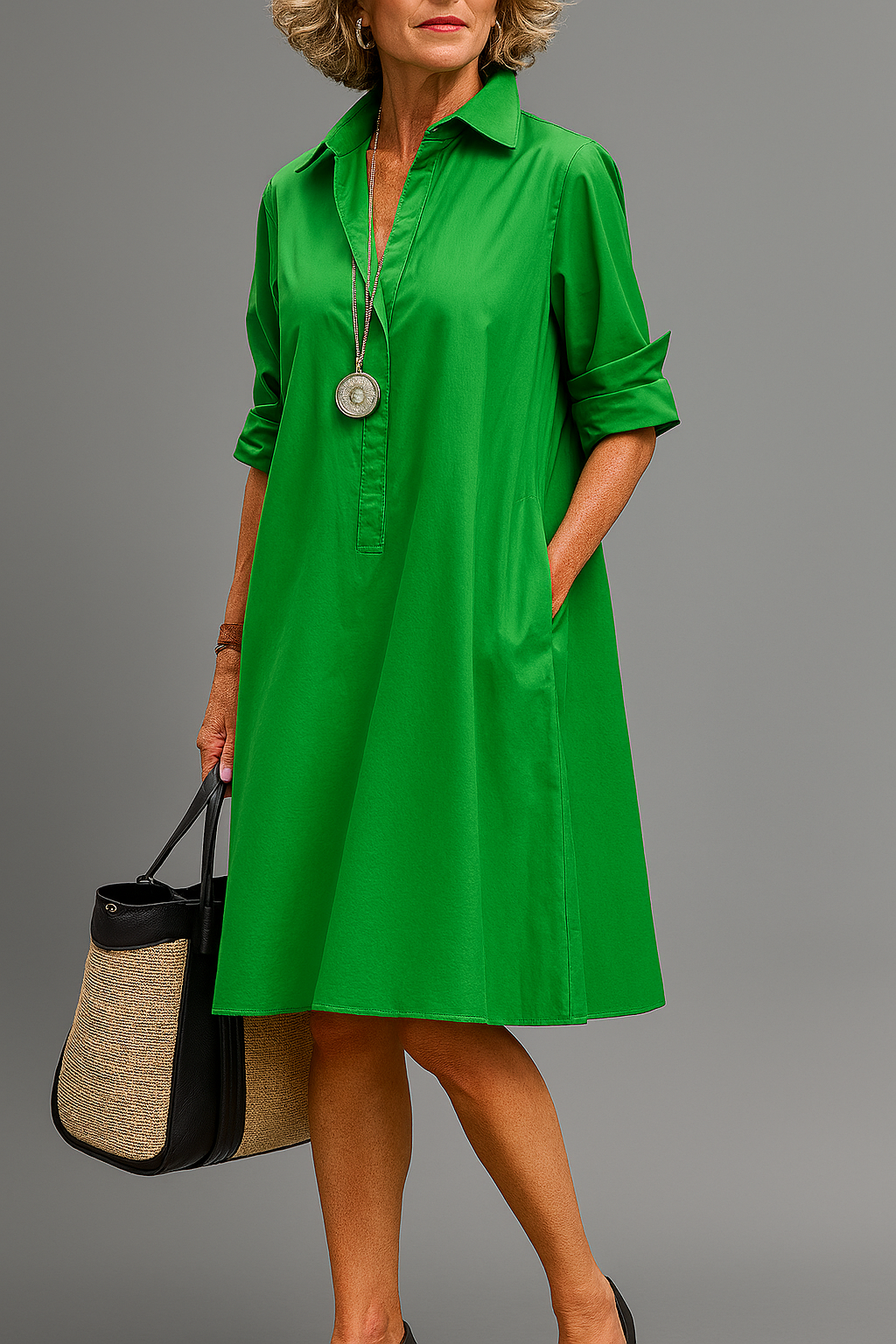 Riley | Vestido midi elegante con elegancia atemporal
