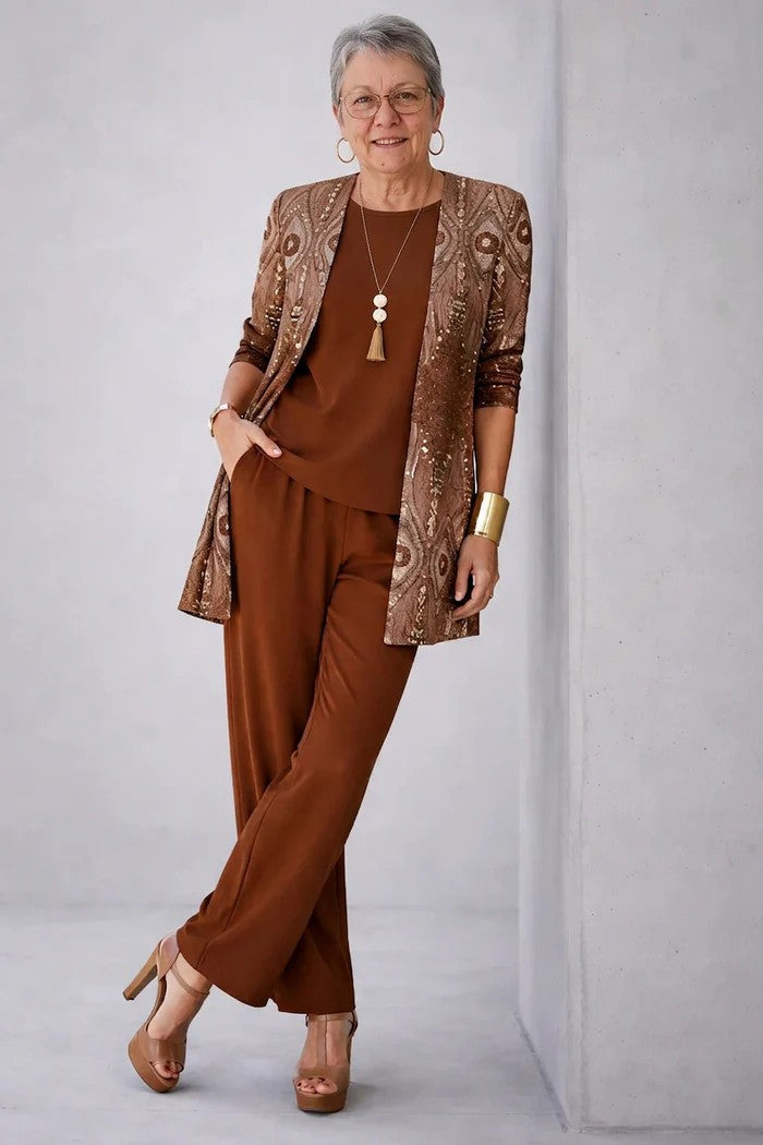 Margaret | Elegante conjunto de 3 piezas