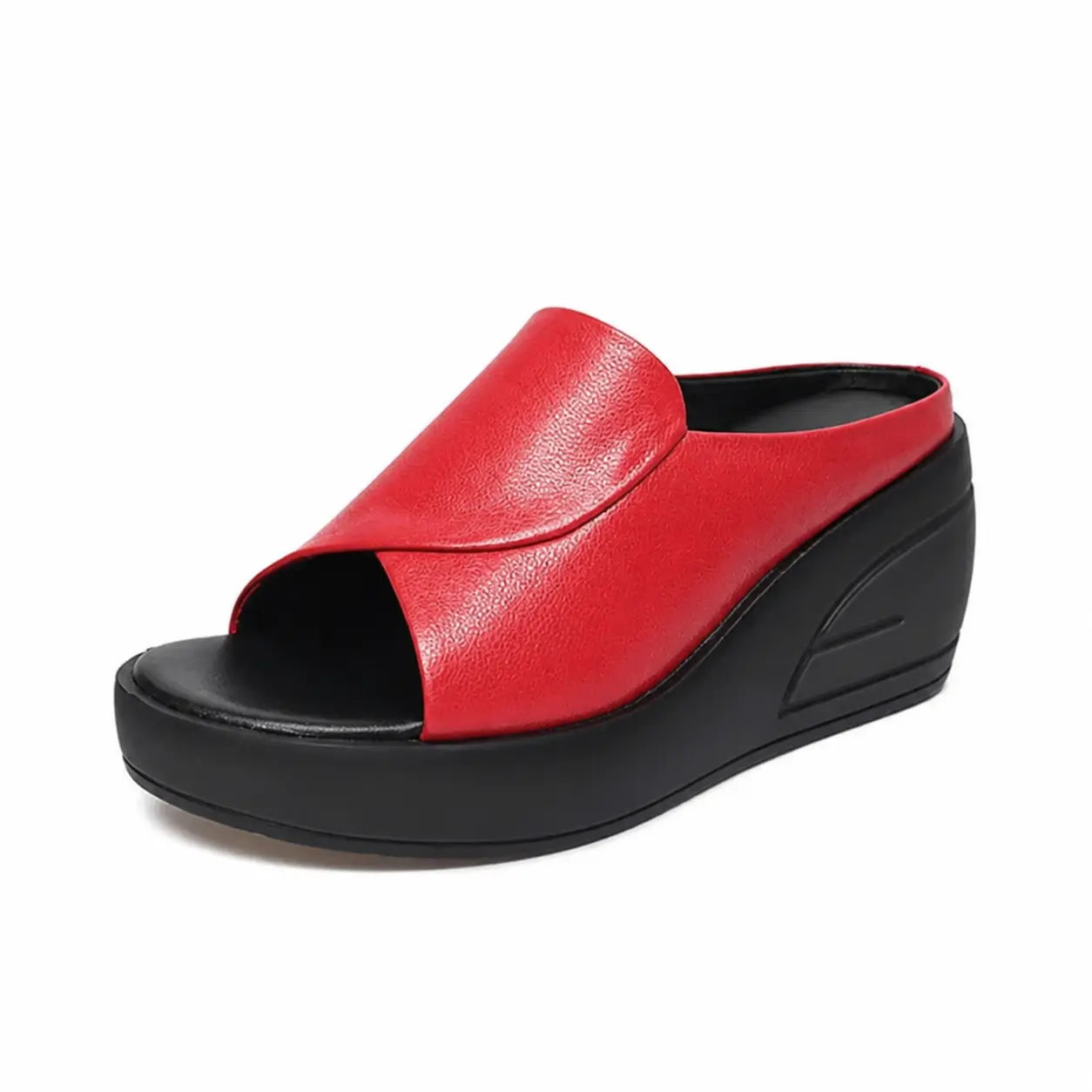 Eliza - Sandalias ortopédicas de cuña sin cordones para comodidad durante todo el día